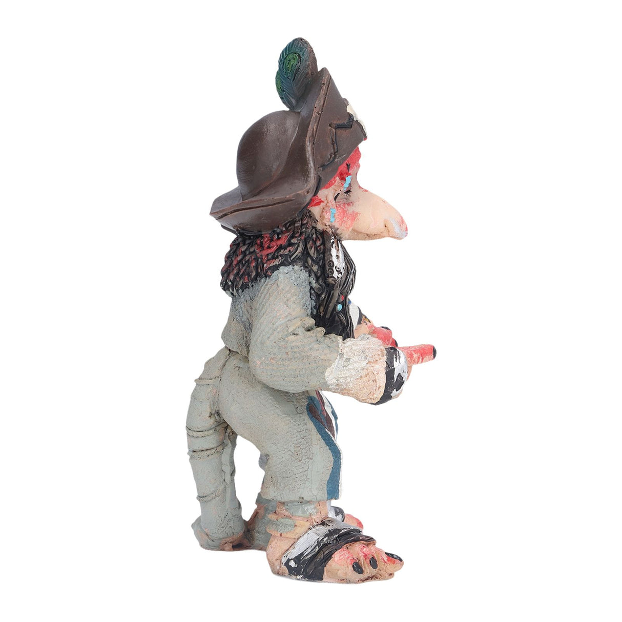 Mushroom Demon Statue Resin Garden Sculpture Desktop Lawn Courtyard Ornament for Home Decoration