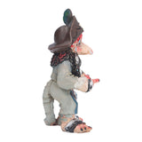 Mushroom Demon Statue Resin Garden Sculpture Desktop Lawn Courtyard Ornament for Home Decoration - 45-Degree Angle