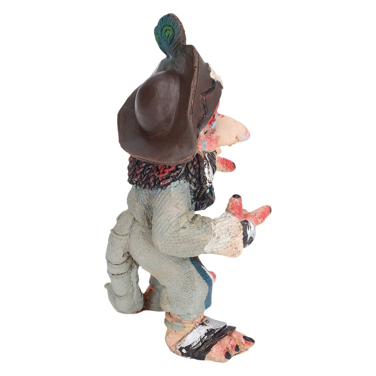 Mushroom Demon Statue Resin Garden Sculpture Desktop Lawn Courtyard Ornament for Home Decoration