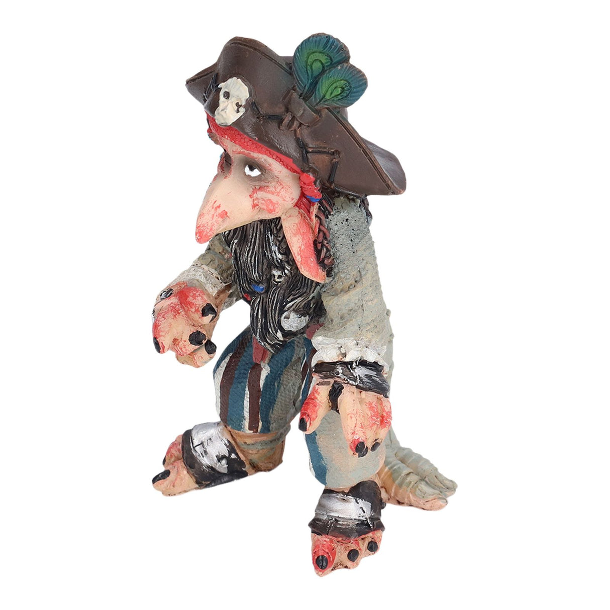 Mushroom Demon Statue Resin Garden Sculpture Desktop Lawn Courtyard Ornament for Home Decoration