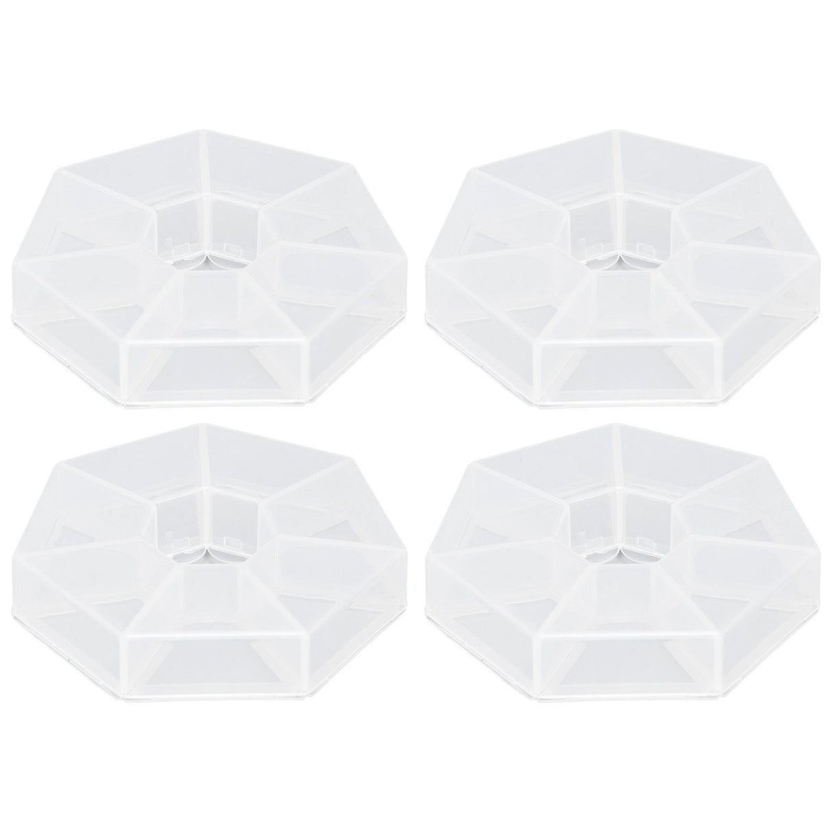 7 Grids Storage Box Clear Plastic Organizer Containers for Fishing Jewelry Pills