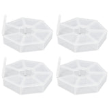 7 Grids Storage Box Clear Plastic Organizer Containers for Fishing Jewelry Pills - Close-Up Angle