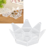 7 Grids Storage Box Clear Plastic Organizer Containers for Fishing Jewelry Pills - Extra Image