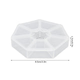 7 Grids Storage Box Clear Plastic Organizer Containers for Fishing Jewelry Pills