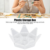 7 Grids Storage Box Clear Plastic Organizer Containers for Fishing Jewelry Pills - Extra Image