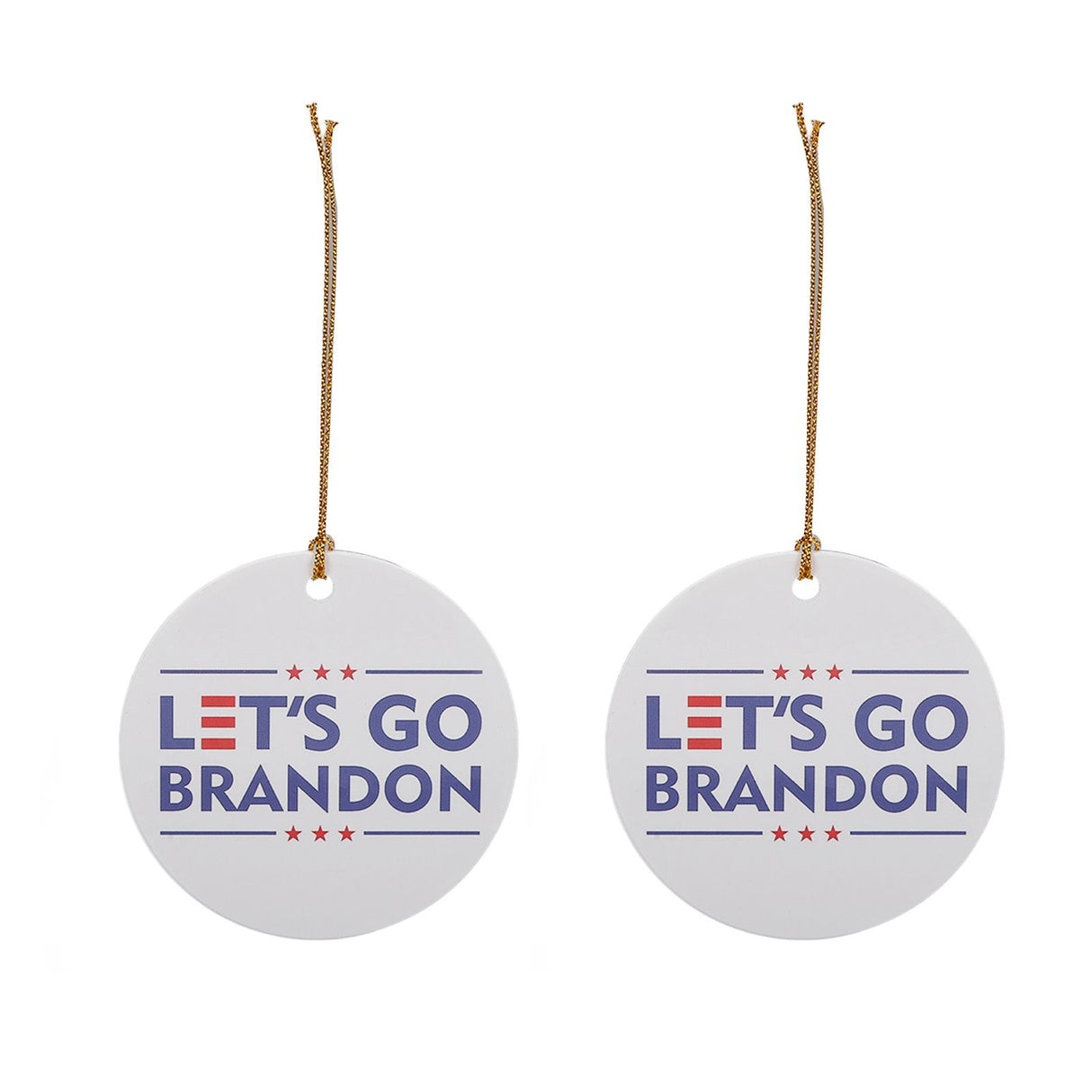 2Set Innovative Ornament Ceramic Christmas Tree Hanging Pendant for Party Wedding Decoration