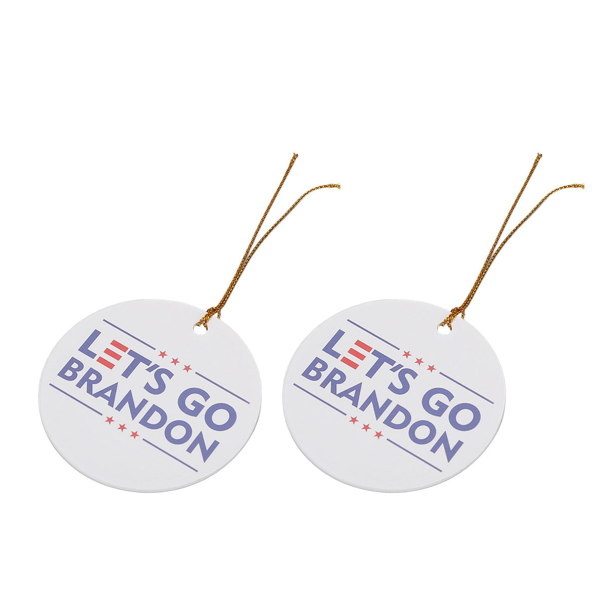 2Set Innovative Ornament Ceramic Christmas Tree Hanging Pendant for Party Wedding Decoration