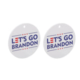 2Set Innovative Ornament Ceramic Christmas Tree Hanging Pendant for Party Wedding Decoration