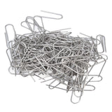 200 Pcs Wire Jump Rings Nickel Chromium Alloy U Shaped Ring Hook for Pendants Ceramic Jewelry Glass Melting