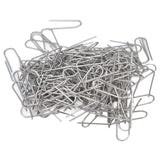 200 Pcs Wire Jump Rings Nickel Chromium Alloy U Shaped Ring Hook for Pendants Ceramic Jewelry Glass Melting - Low Angle