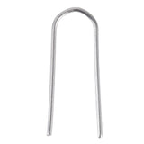 200 Pcs Wire Jump Rings Nickel Chromium Alloy U Shaped Ring Hook for Pendants Ceramic Jewelry Glass Melting - Extra Image