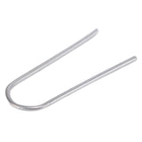 200 Pcs Wire Jump Rings Nickel Chromium Alloy U Shaped Ring Hook for Pendants Ceramic Jewelry Glass Melting - Extra Image