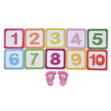 Game Floor Sticker Classic Number Environmental Protection PVC Waterproof Number Game Sticker