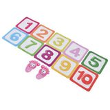 Game Floor Sticker Classic Number Environmental Protection PVC Waterproof Number Game Sticker
