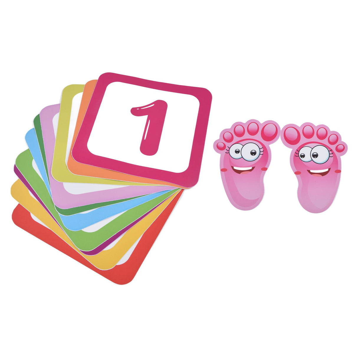 Game Floor Sticker Classic Number Environmental Protection PVC Waterproof Number Game Sticker