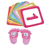 Game Floor Sticker Classic Number Environmental Protection PVC Waterproof Number Game Sticker