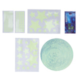 DIY Wall Sticker Glowing Star Luminous Wall Sticker PVC Wall Paper for Kids Bedroom Decoration