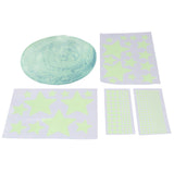 DIY Wall Sticker Glowing Star Luminous Wall Sticker PVC Wall Paper for Kids Bedroom Decoration - Top-Down View