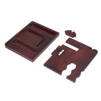 Desktop Storage Bracket Multifunctional Wooden Mobile Phone Base Watch Glasses Key Desktop Storage Bracket