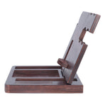 Desktop Storage Bracket Multifunctional Wooden Mobile Phone Base Watch Glasses Key Desktop Storage Bracket