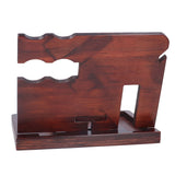 Desktop Storage Bracket Multifunctional Wooden Mobile Phone Base Watch Glasses Key Desktop Storage Bracket