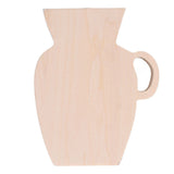 Wood Vase Simple Vintage Style Natural Pinewood Durable Sturdy Odorless Unpainted Wooden Flower Vase