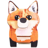 Animal Shape Glasses Holder Unique Beautiful Design Natural Odorless Composite Wood Eyeglasses Display StandFoxes