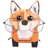Animal Shape Glasses Holder Unique Beautiful Design Natural Odorless Composite Wood Eyeglasses Display StandFoxes