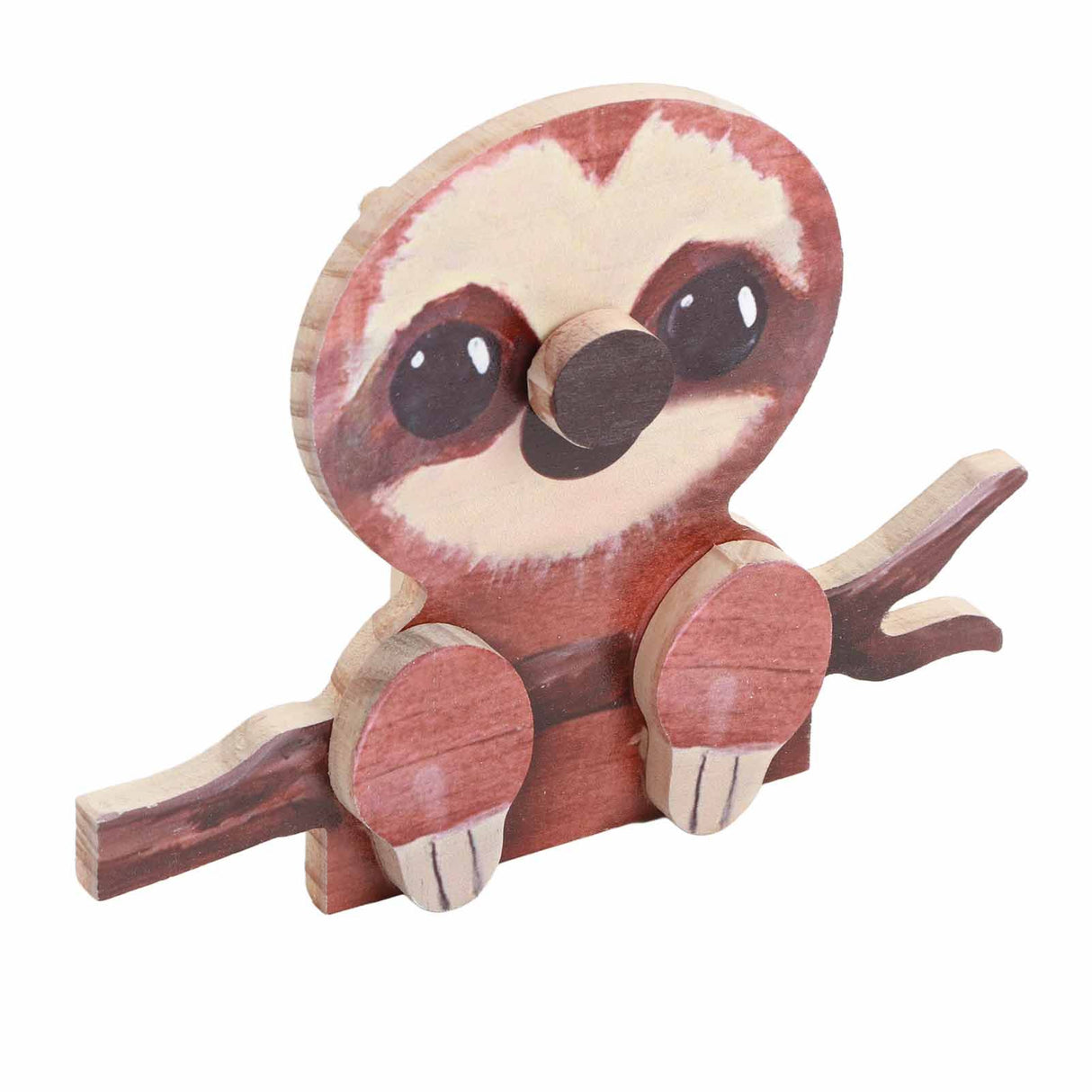 Animal Shape Glasses Holder Unique Beautiful Design Natural Odorless Composite Wood Eyeglasses Display StandSloth