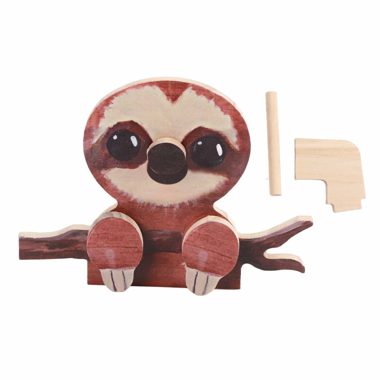 Animal Shape Glasses Holder Unique Beautiful Design Natural Odorless Composite Wood Eyeglasses Display StandSloth