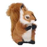 Simulation Squirrel Large Cute Lifelike Simulation Squirrel Crafts Decorations Garden Ornament - Close-Up Angle