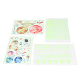 Glowing Star Luminous Wall Sticker Harmless PVC Wall Paper for Office Bedroom Decoration - Extra Image