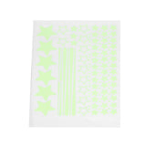 Glowing Star Luminous Wall Sticker Harmless PVC Wall Paper for Office Bedroom Decoration