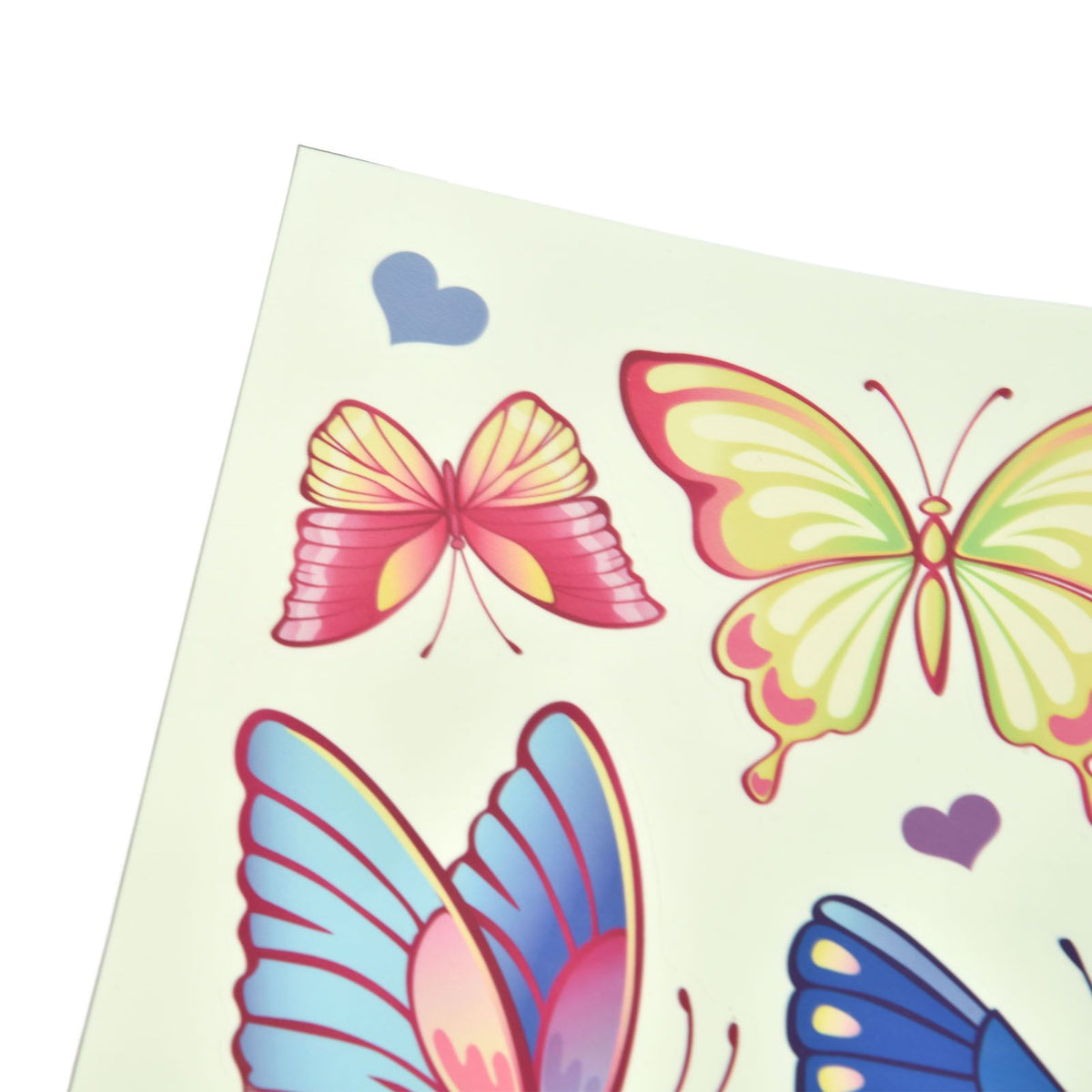 4Pcs Wall Stickers PVC Material Self Adhesive Luminous Design Cute Exquisite Wall Paper Decor