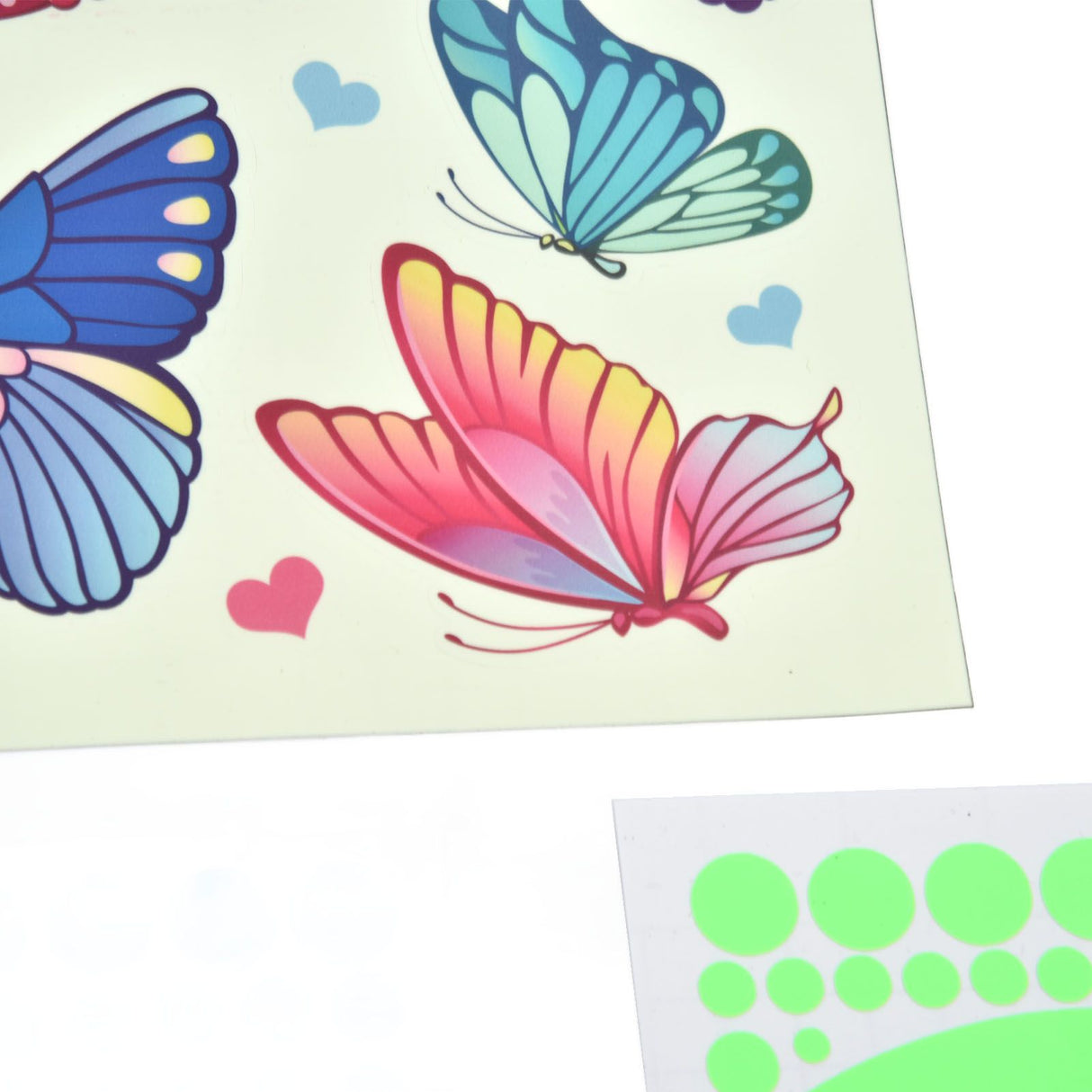 4Pcs Wall Stickers PVC Material Self Adhesive Luminous Design Cute Exquisite Wall Paper Decor