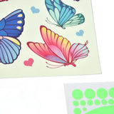 4Pcs Wall Stickers PVC Material Self Adhesive Luminous Design Cute Exquisite Wall Paper Decor - Extra Image