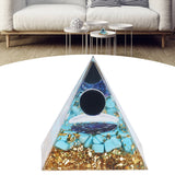 Orgone Pyramid Energy Healing Chakra Pyramid Promotes Mental Growth for Home Office Desktop Decoration - Extra Image
