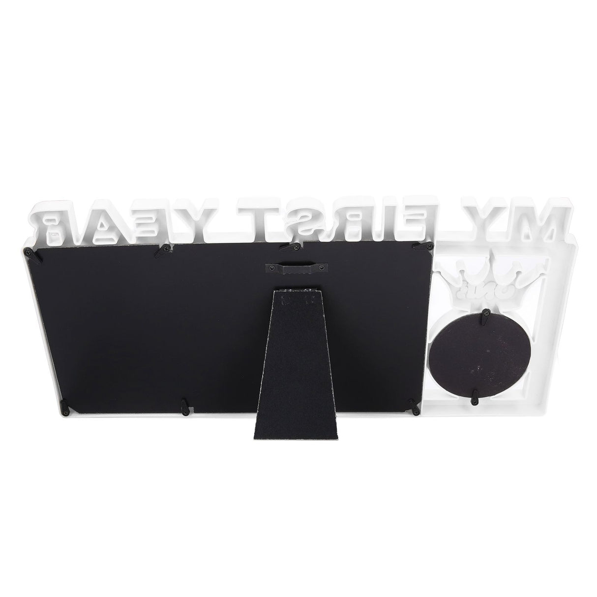 Newborn Photo Frame Durable Polished 12 Small Picture Frames Record Baby's Monthly Growth Baby Photo Frame for GiftWhite