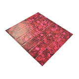 6PCS 100x18cm 3D Stair Sticker Rose Flower Self Adhesive Wall Sticker Waterproof Tile Stair Sticker for Valentine's Day