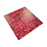 6PCS 100x18cm 3D Stair Sticker Rose Flower Self Adhesive Wall Sticker Waterproof Tile Stair Sticker for Valentine's Day