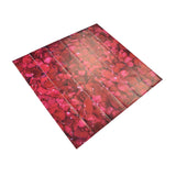 6PCS 100x18cm 3D Stair Sticker Rose Flower Self Adhesive Wall Sticker Waterproof Tile Stair Sticker for Valentine's Day - Low Angle