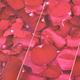 6PCS 100x18cm 3D Stair Sticker Rose Flower Self Adhesive Wall Sticker Waterproof Tile Stair Sticker for Valentine's Day