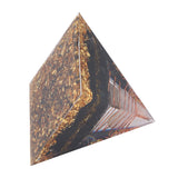 Orgone Pyramid Decorative Balancing Energy Power Stone Pyramid Ornament for Yoga Meditation Bedroom