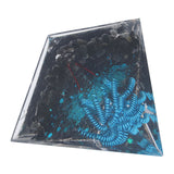 Orgone Pyramid Energy Generation Peaceful Exquisite Healing Energized Gemstones Pyramids for Home Offices Bedroom - Rear View