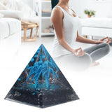 Orgone Pyramid Energy Generation Peaceful Exquisite Healing Energized Gemstones Pyramids for Home Offices Bedroom