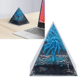 Orgone Pyramid Energy Generation Peaceful Exquisite Healing Energized Gemstones Pyramids for Home Offices Bedroom - Extra Image