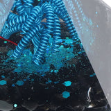 Orgone Pyramid Energy Generation Peaceful Exquisite Healing Energized Gemstones Pyramids for Home Offices Bedroom