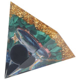 Orgone Pyramid Exquisite Healing Energized Gemstones Pyramids for Home Offices Bedroom - Rear View
