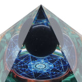 Orgone Pyramid Exquisite Healing Energized Gemstones Pyramids for Home Offices Bedroom - Extra Image
