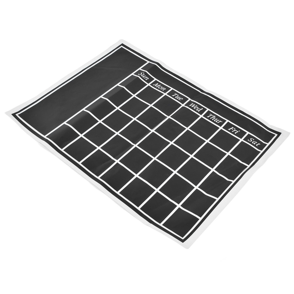 Blackboard Wall Sticker 45x60cm Removable Self Adhesive Waterproof PVC Chalkboard Calendar with Matte Texture for Home